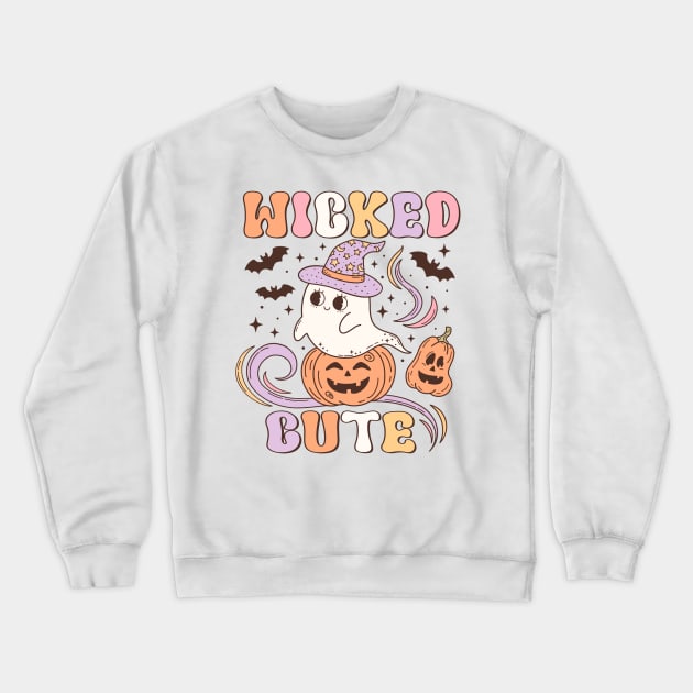 Halloween for women Wicked cute Crewneck Sweatshirt by Positively Petal Perfect 